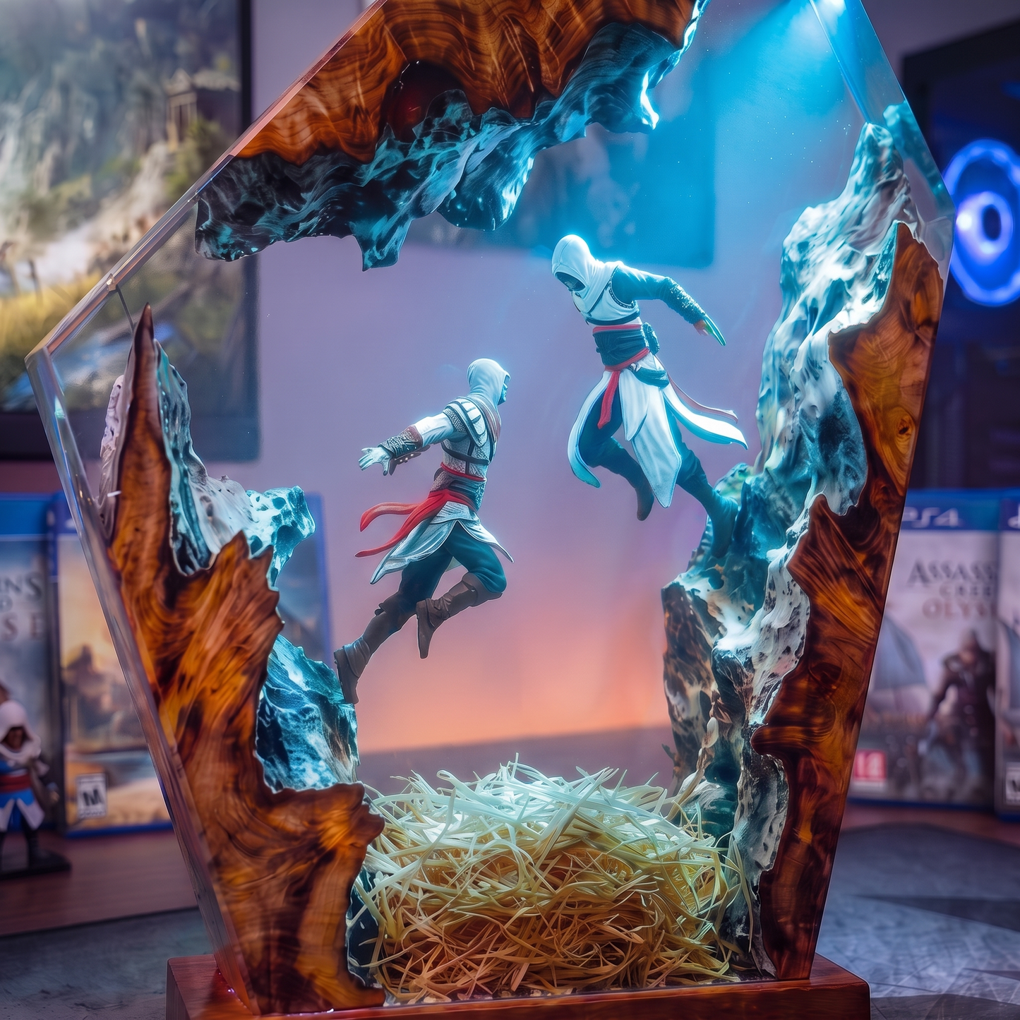 Handcrafted Resin Lamp "The Assassins''™ Pre-Order (2 MONTHS)