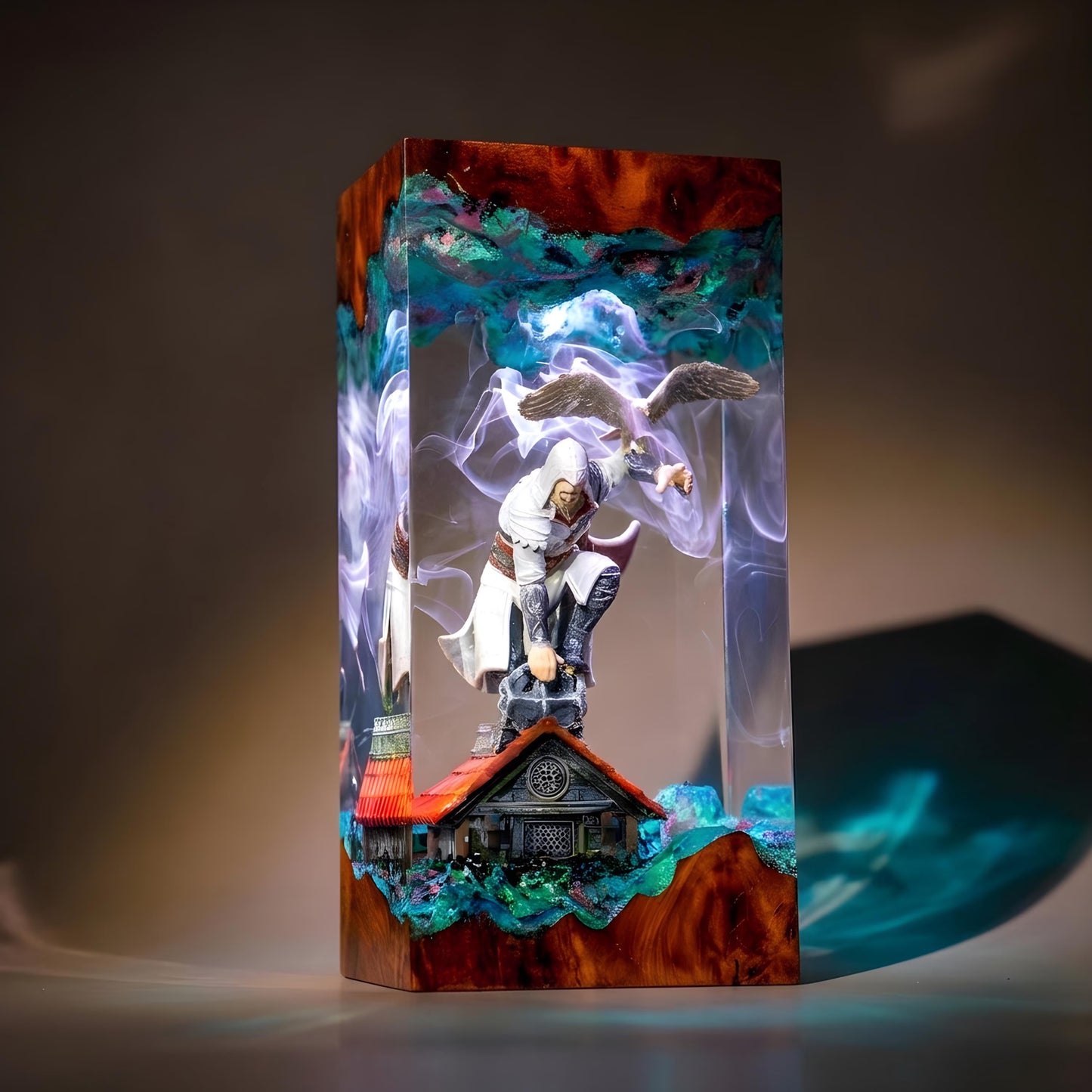 Handcrafted Resin Lamp "The Eagle''™ Pre-Order (1 MONTH)